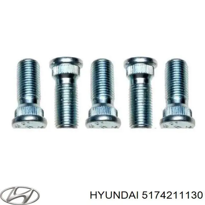 Болт ступицы Hyundai/Kia 5174211130 цена, от 1.22 USD