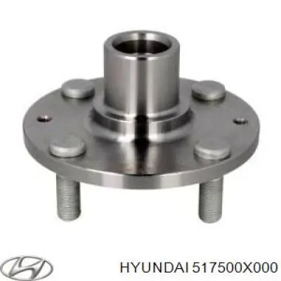 Cubo de rueda delantero 517500X000 Hyundai/Kia