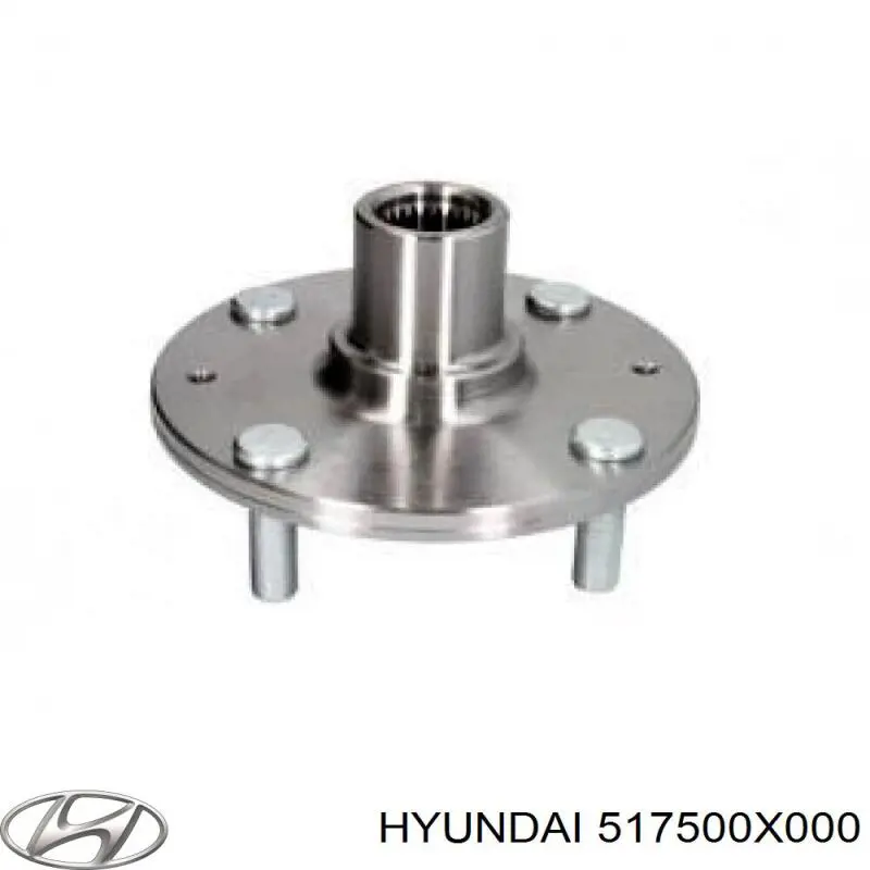 517500X000 Hyundai/Kia cubo dianteiro