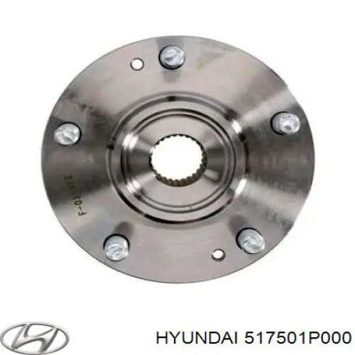 Ступица (передняя) Hyundai/Kia 517501P000
