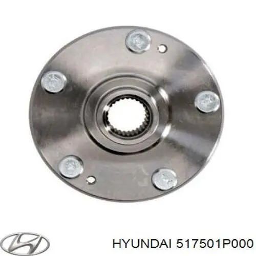 517501P000 Hyundai/Kia Ступица колеса передняя