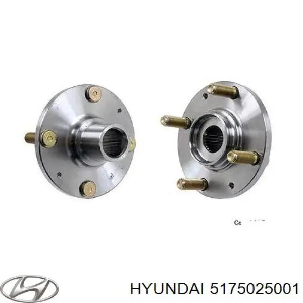 5175025001 Hyundai/Kia Ступица колеса передняя