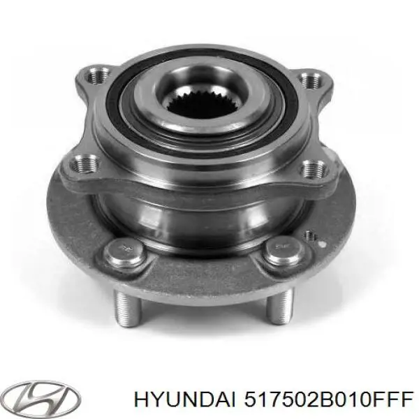 517502B010FFF Hyundai/Kia cubo dianteiro