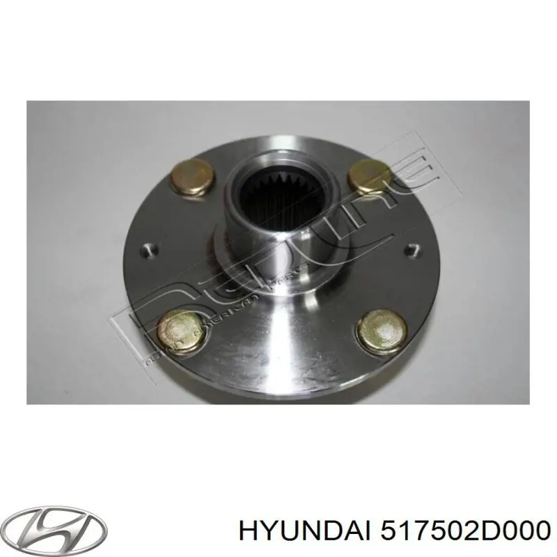 Ступица передняя 517502D000 Hyundai/Kia