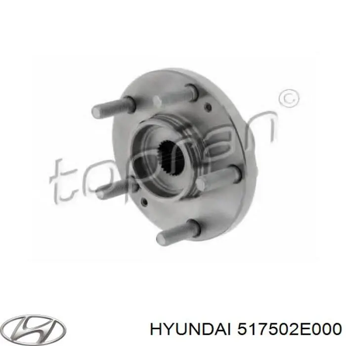 517502E000 Hyundai/Kia cubo dianteiro