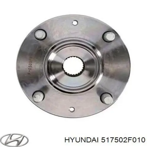 517502F010 Hyundai/Kia Ступица колеса передняя