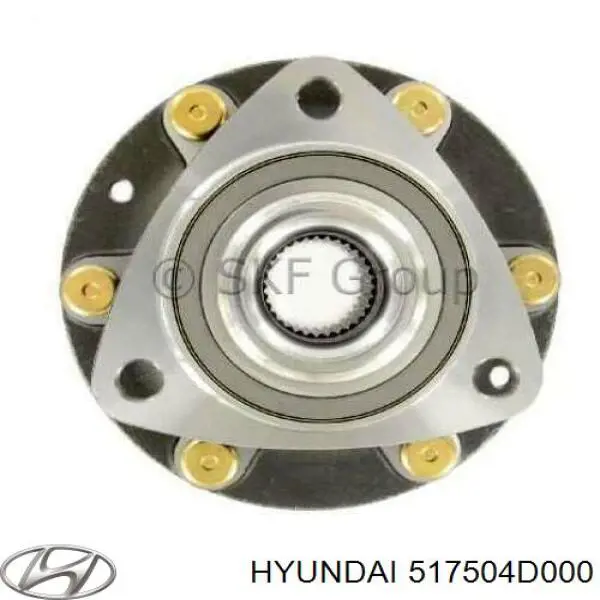 Ступицы передних колес Hyundai/Kia 517504D000 цена, от 99.20 USD