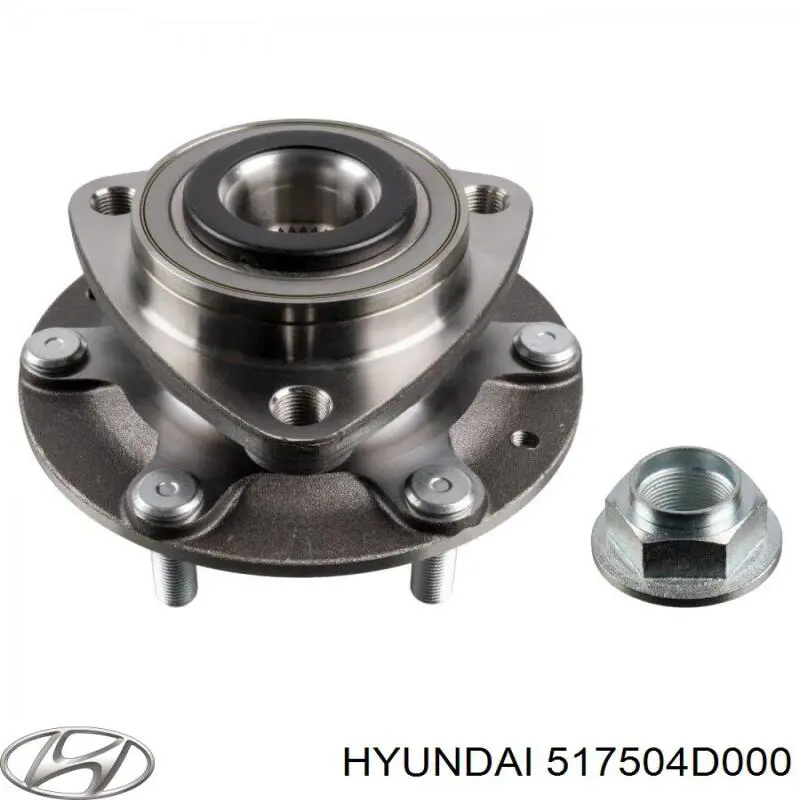 Передняя ступица 517504D000 Hyundai/Kia