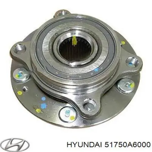 Ступицы передних колес Hyundai/Kia 51750A6000 цена, от 46.86 USD
