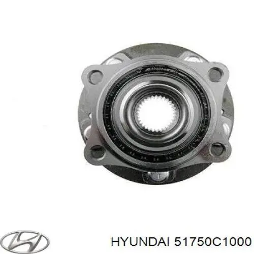 Купить 51750C1000 Hyundai/Kia Ступица переднего колеса