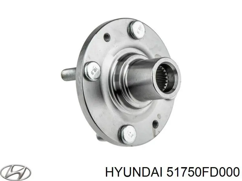 Cubo dianteiro Hyundai/Kia 51750FD000 preço, a partir de 26,47 USD