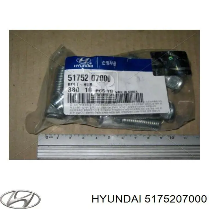 Болт ступицы Hyundai/Kia 5175207000 цена, от 2.29 USD