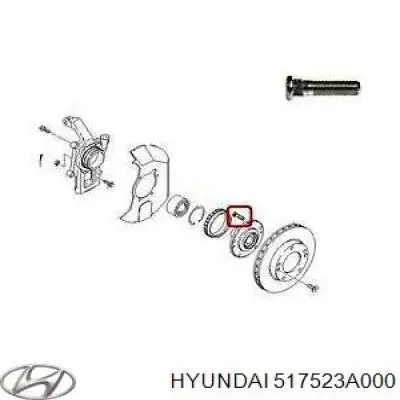 Болт ступицы P6AB003 Parts-Mall