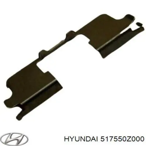 Купить 517550Z000 Hyundai/Kia Защита тормозного диска, переднего, левого