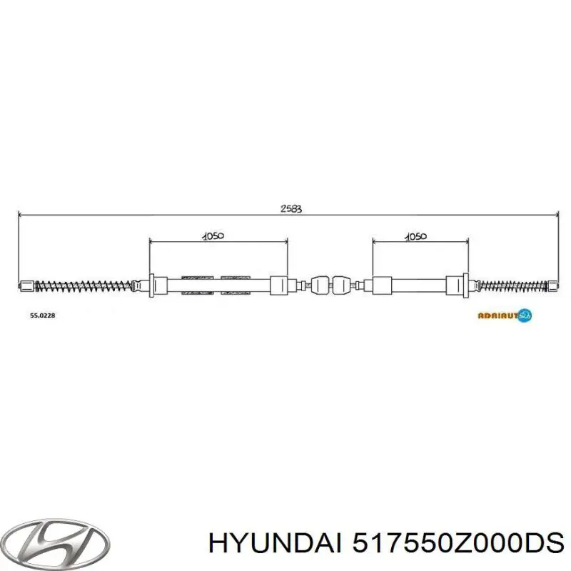 Купить 517550Z000DS Hyundai/Kia Защита тормозного диска, переднего, левого