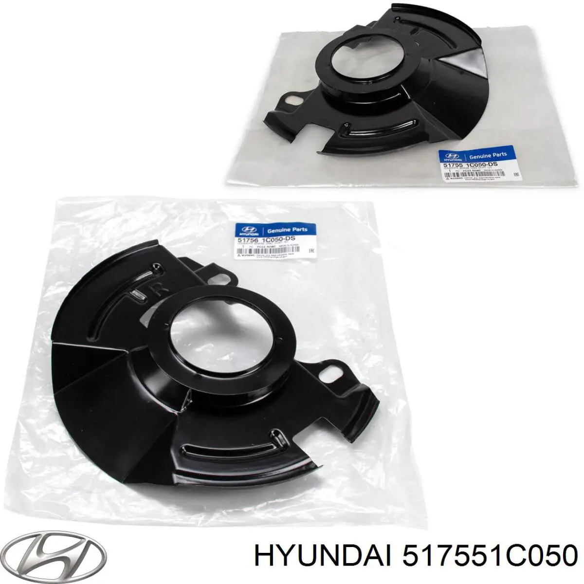 517551C050 Hyundai/Kia Пыльник тормозного диска переднего левого