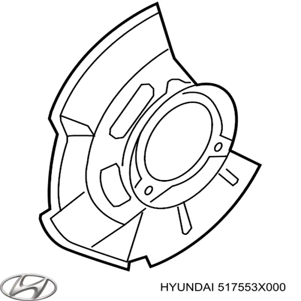  517553X000 Hyundai/Kia