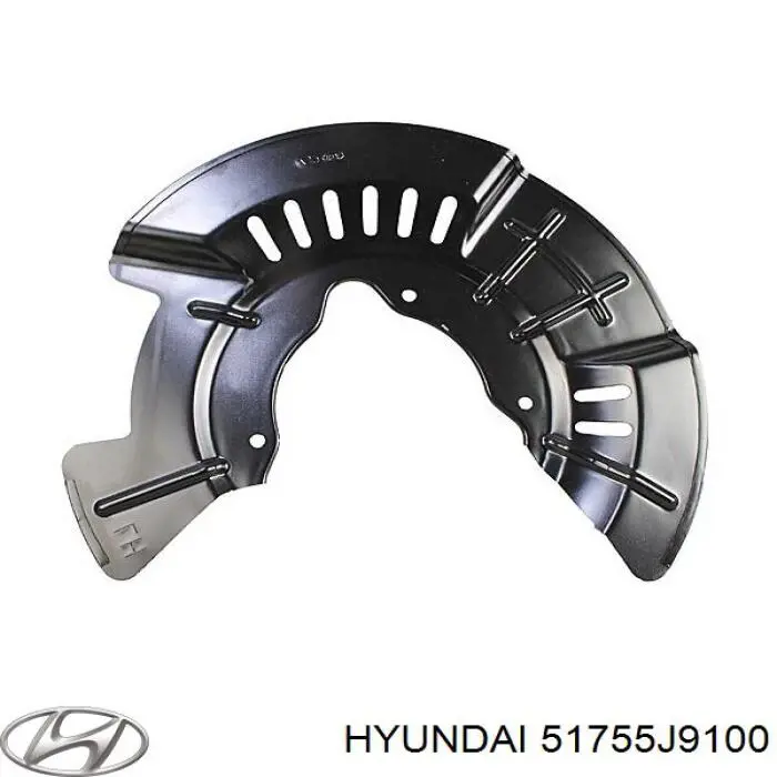Щиток тормозного диска переднего левого Hyundai/Kia 51755J9100 цена, от 12.77 USD