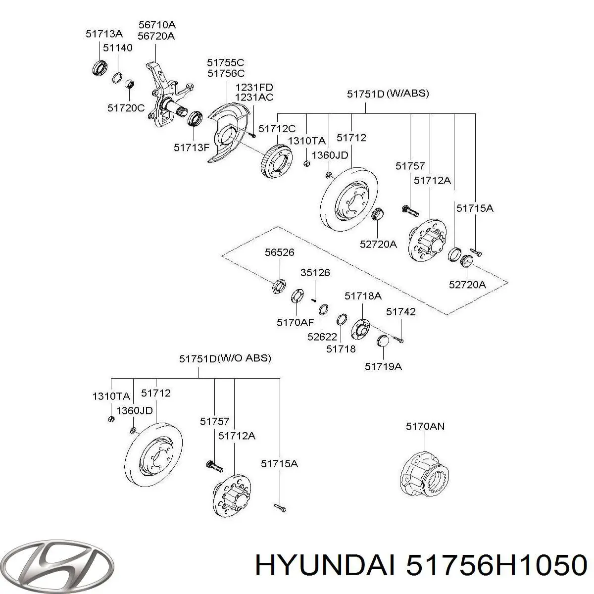  51756H1050 Hyundai/Kia