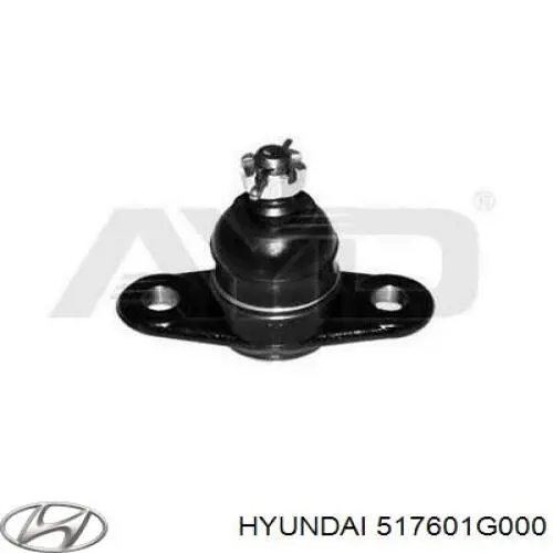 Купить 517601G000 Hyundai/Kia Нижняя шаровая опора