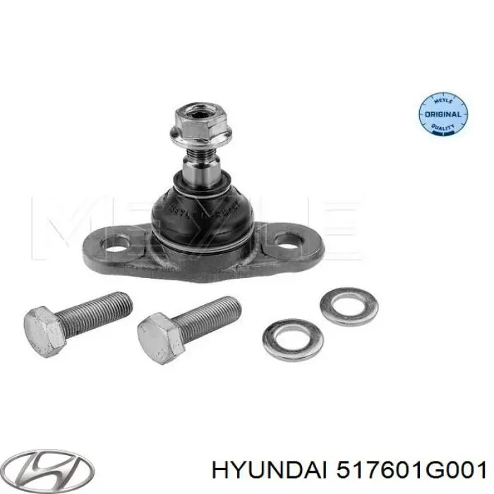 Шаровая опора, нижняя Hyundai/Kia 517601G001 цена, от 14.01 USD