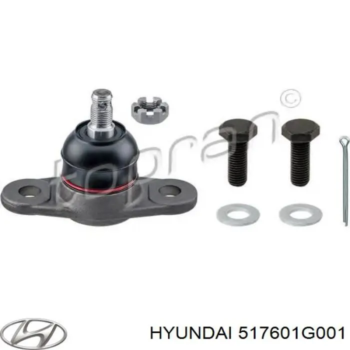 Купить 517601G001 Hyundai/Kia Нижняя шаровая опора