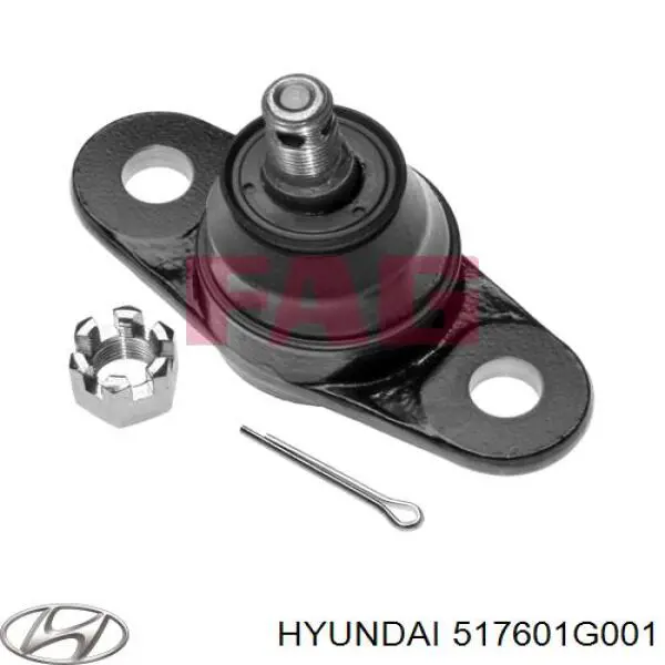 Нижняя шаровая опора 517601G001 Hyundai/Kia