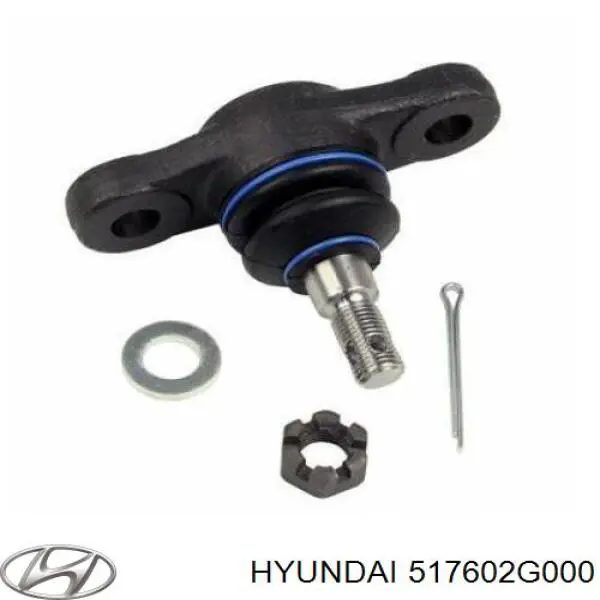 Шаровая опора, нижняя Hyundai/Kia 517602G000 цена, от 23.61 USD