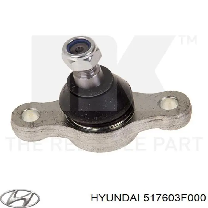 Шаровая опора, нижняя Hyundai/Kia 517603F000 цена, от 10.14 USD