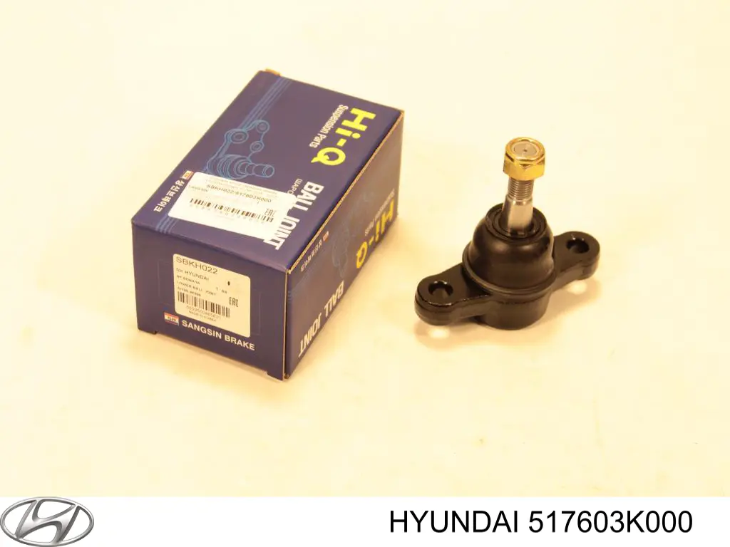 517603K000 Hyundai/Kia Палец шаровой нижний