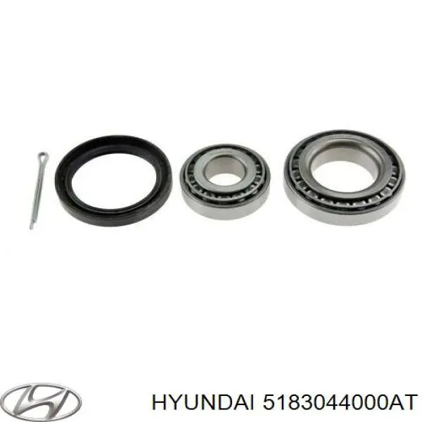 5183044000AT Hyundai/Kia bucim de cubo dianteiro