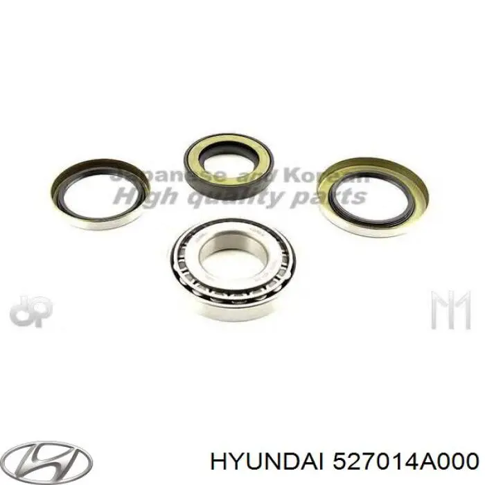 Cojinete, palier, eje trasero 527014A000 Hyundai/Kia