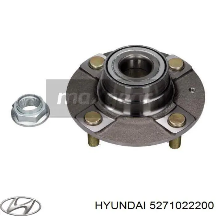 Ступица задняя 5271022200 Hyundai/Kia