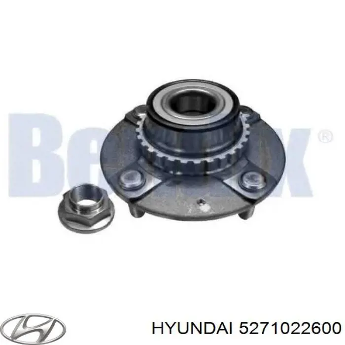 Ступицы задних колес Hyundai/Kia 5271022600 цена, от 36.17 USD