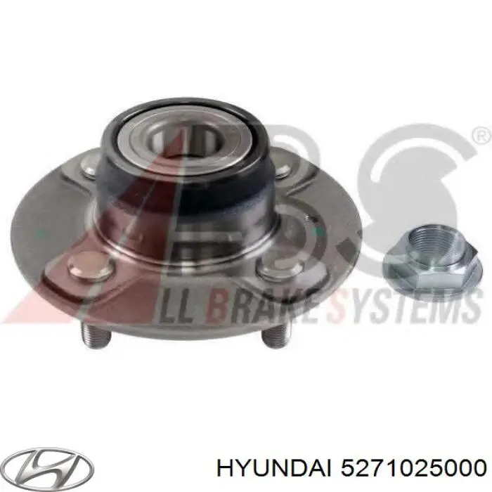 5271025000 Hyundai/Kia ступица задняя