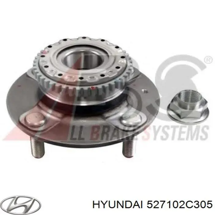 Задняя ступица 527102C305 Hyundai/Kia