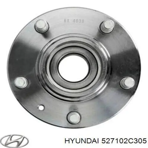 Ступица заднего колеса Hyundai/Kia 527102C305