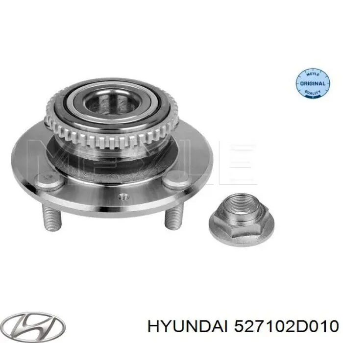 527102D010 Hyundai/Kia ступица задняя