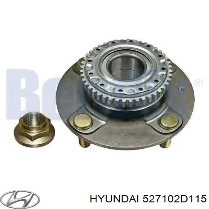Ступицы задних колес Hyundai/Kia 527102D115 цена, от 33.78 USD