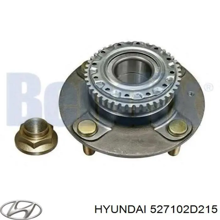 Купить 527102D215 Hyundai/Kia Задняя шпиндель