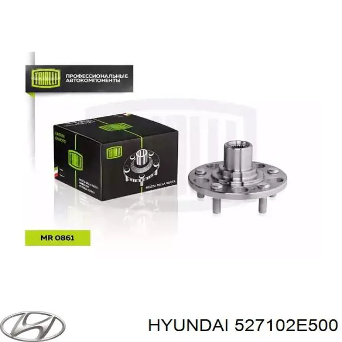 Купить 527102E500 Hyundai/Kia Задняя шпиндель
