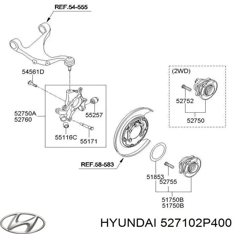 527102P400 Hyundai/Kia 