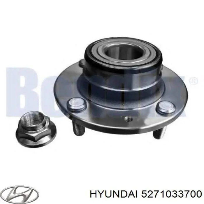 Ступица задняя 5271033700 Hyundai/Kia