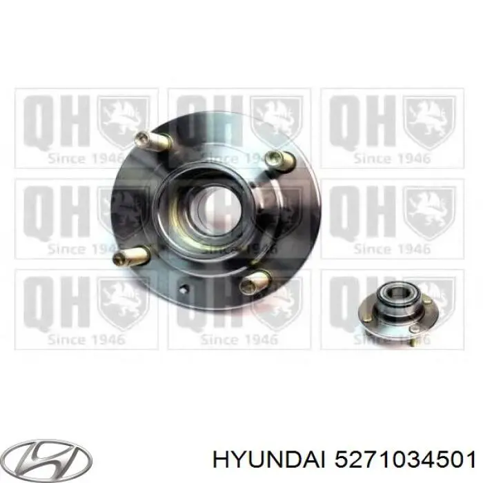 Купить 5271034501 Hyundai/Kia Задняя шпиндель