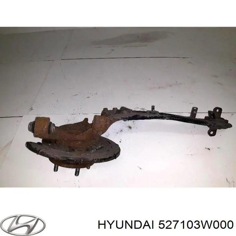 Цапфа - поворотный кулак задний, левый Hyundai/Kia 527103W000 цена, от 30.64 USD