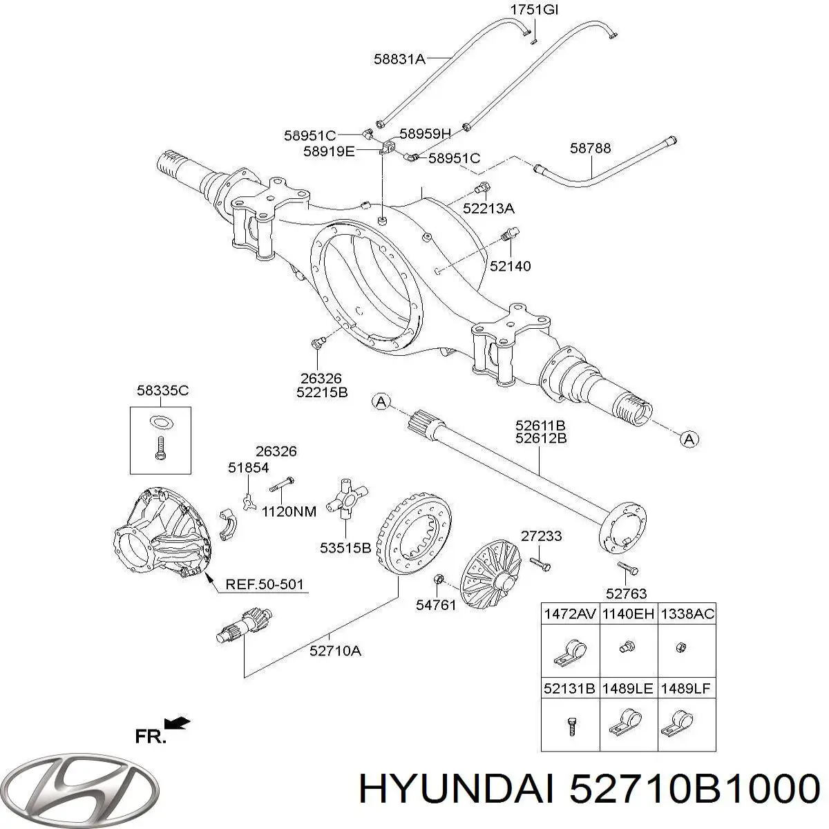  52710B1000 Hyundai/Kia