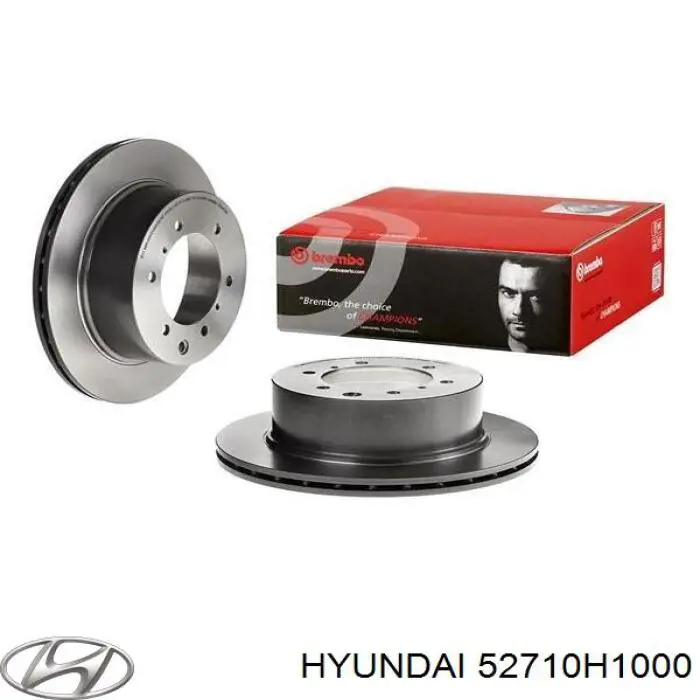 Задний тормозной диск Hyundai/Kia 52710H1000 цена, от 25.34 USD