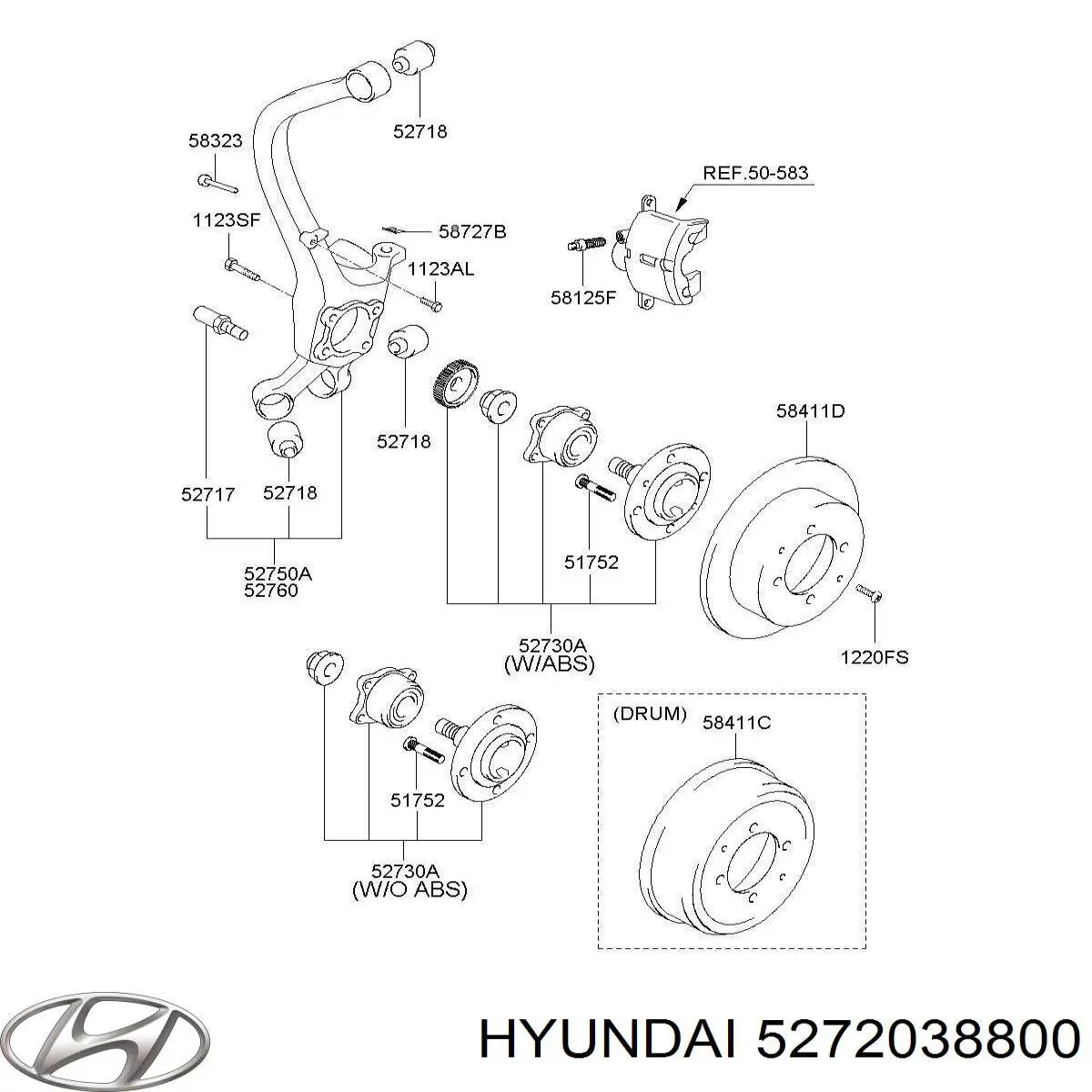  5272038800 Hyundai/Kia