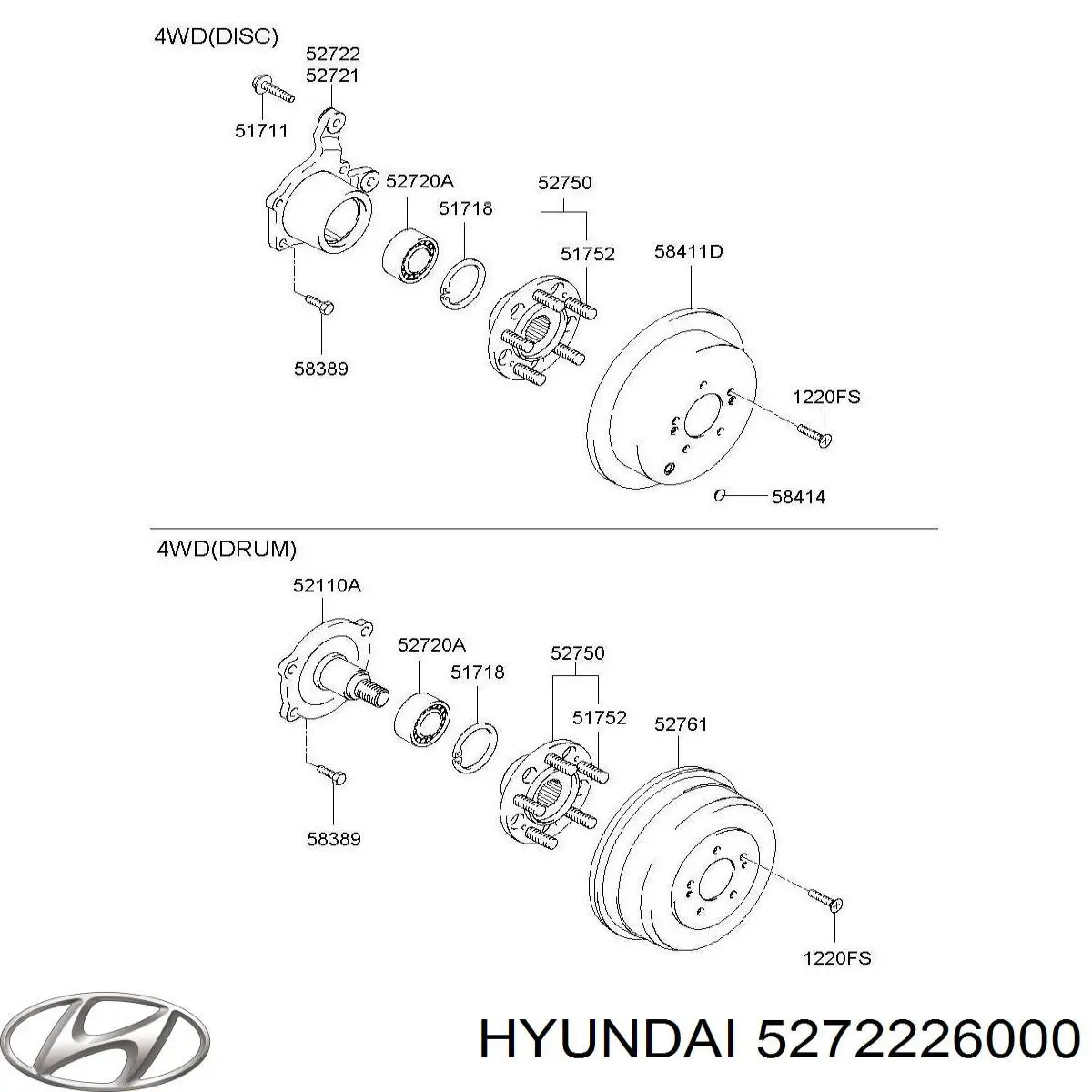 5272226000 Hyundai/Kia 