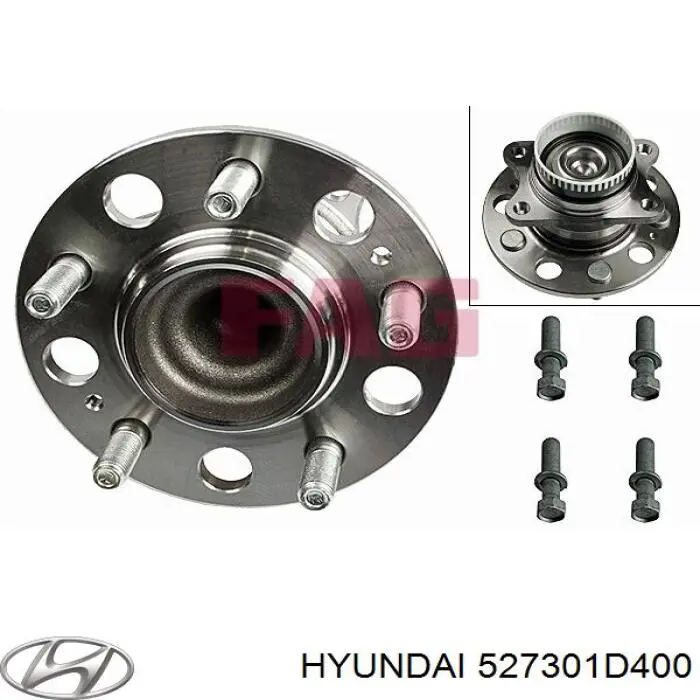 527301D400 Hyundai/Kia ступица задняя